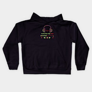 Music is life Kids Hoodie